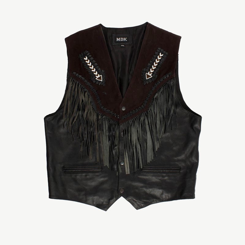 Great Description About Fringe Vest Men