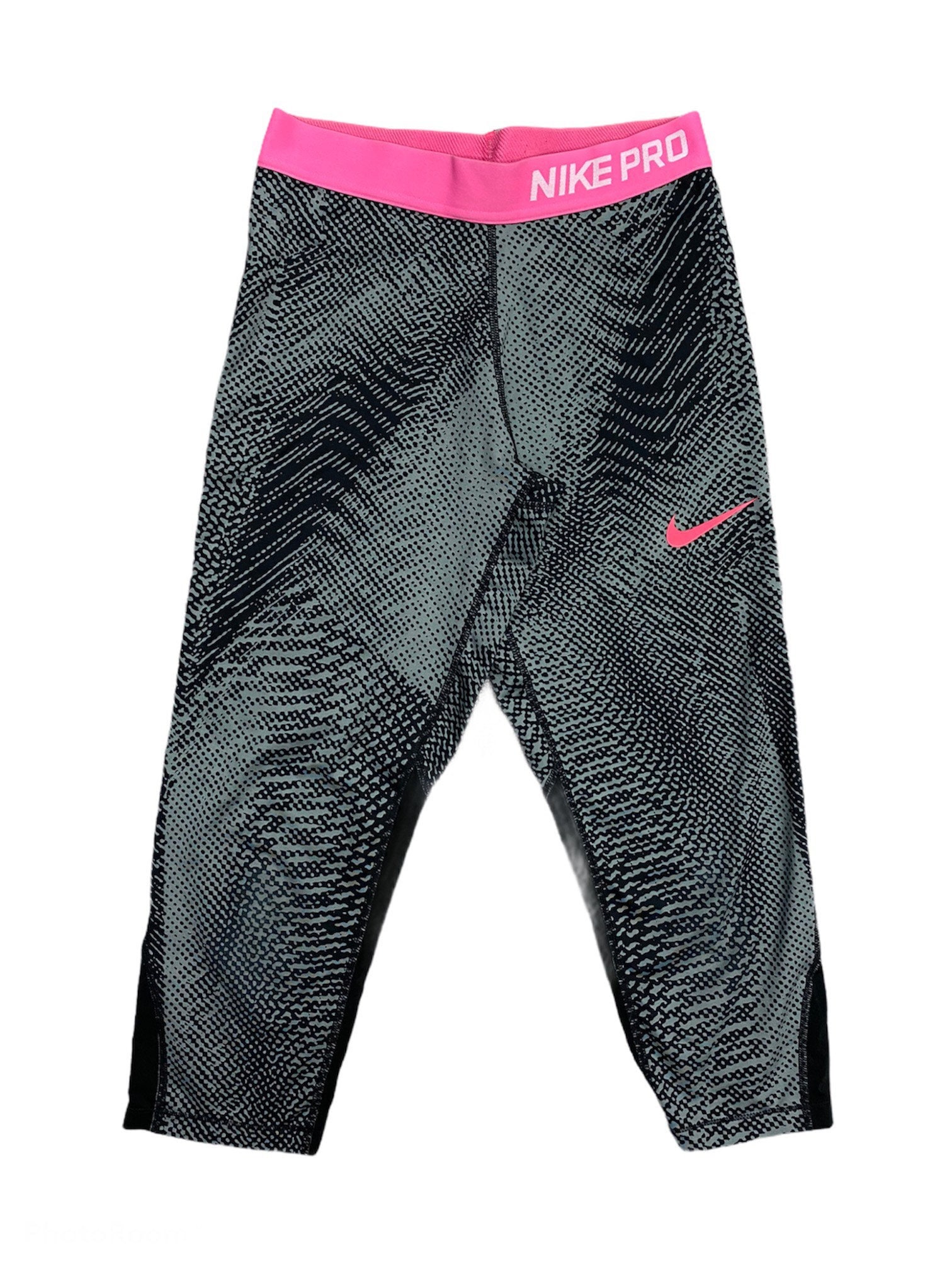 Leggings With Pink Waistband | Etsy