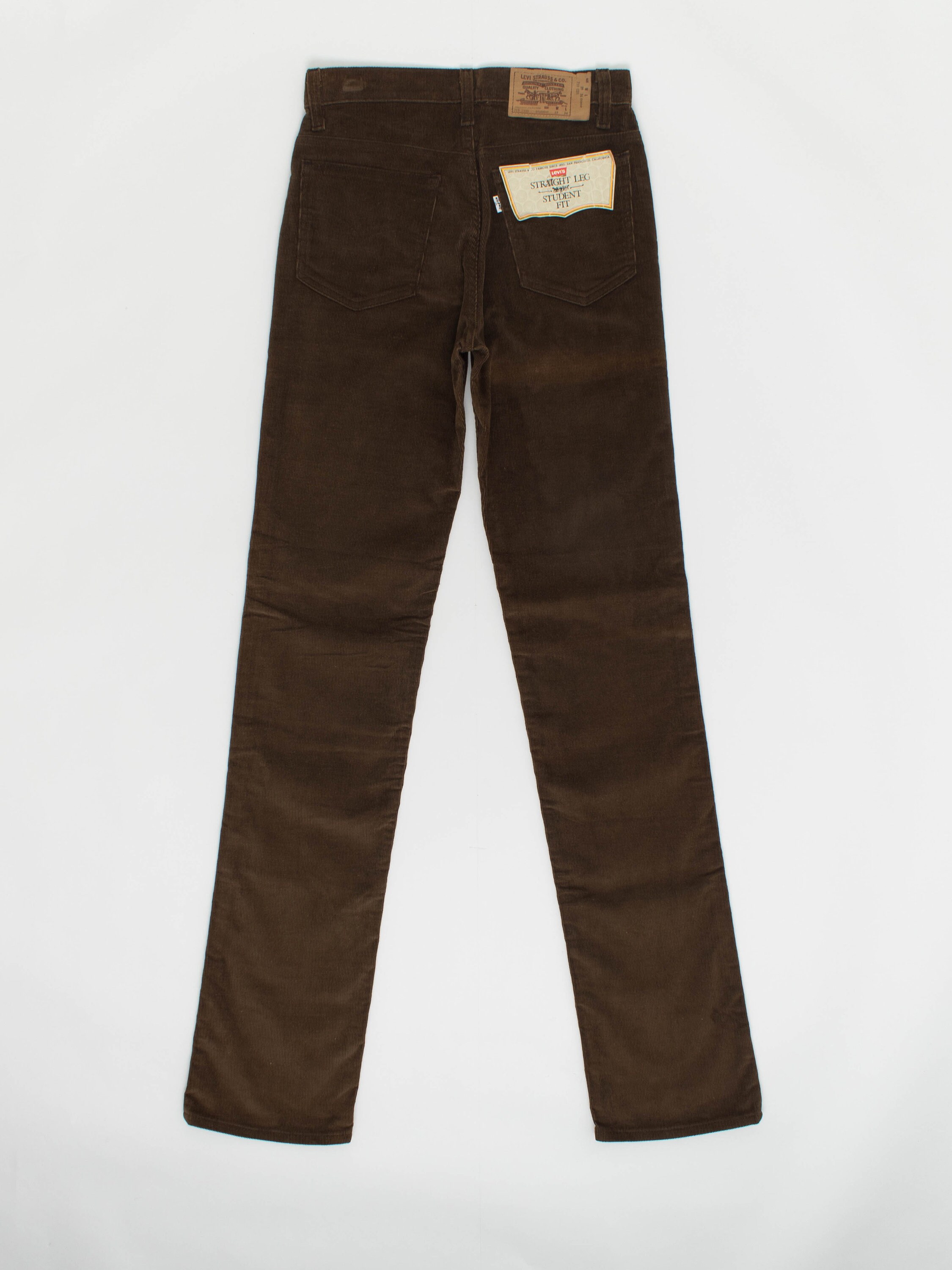 人気商品ランキング Vintage 70s Levis 719 Student Fit Corduroy Jeans 29 X 35 パンツ