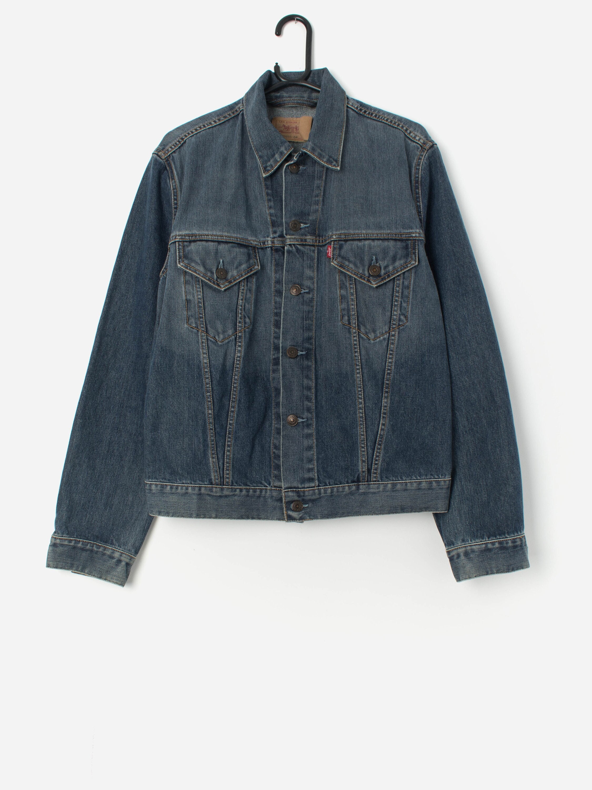 Vintage Levis Denim Trucker Jacket, Blue - Small / Medium - Etsy