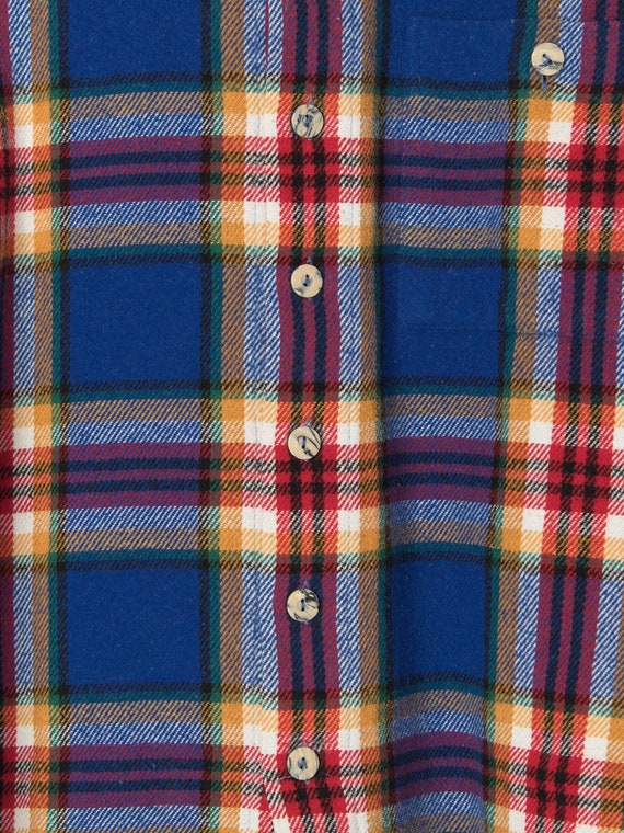 Mens vintage colourful plaid shirt by Angelo Litr… - image 3