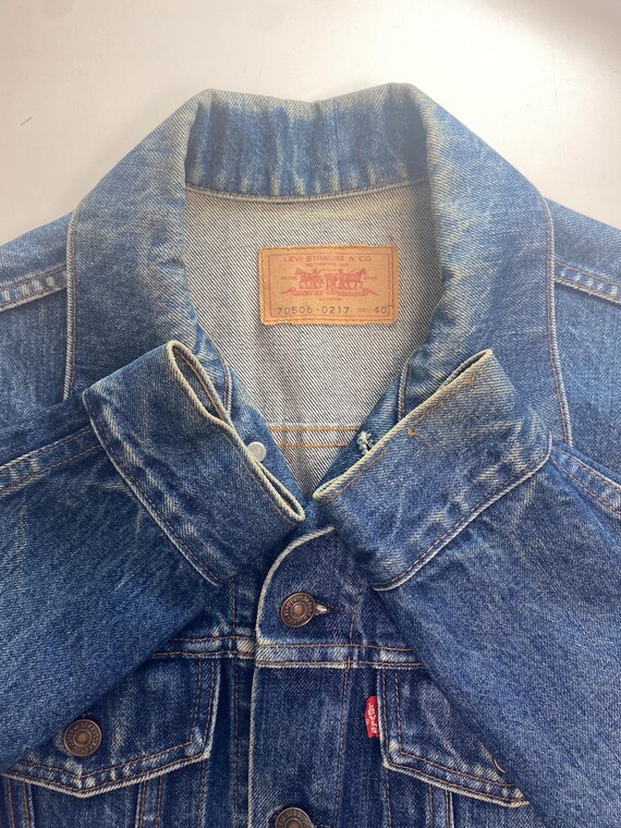 70s Vintage Levis Denim Jacket, 70506 0217 - Small - Etsy
