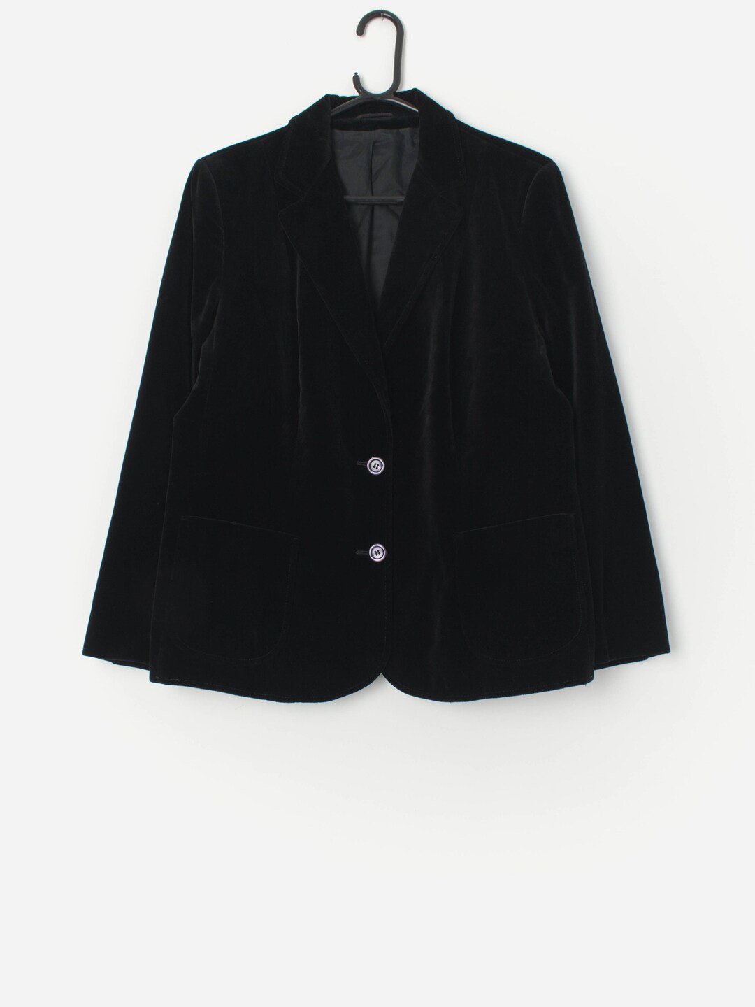 St. Michael Wool Tailored Jacket, Men's Size M wool black type Vintage Second Hand main image 0