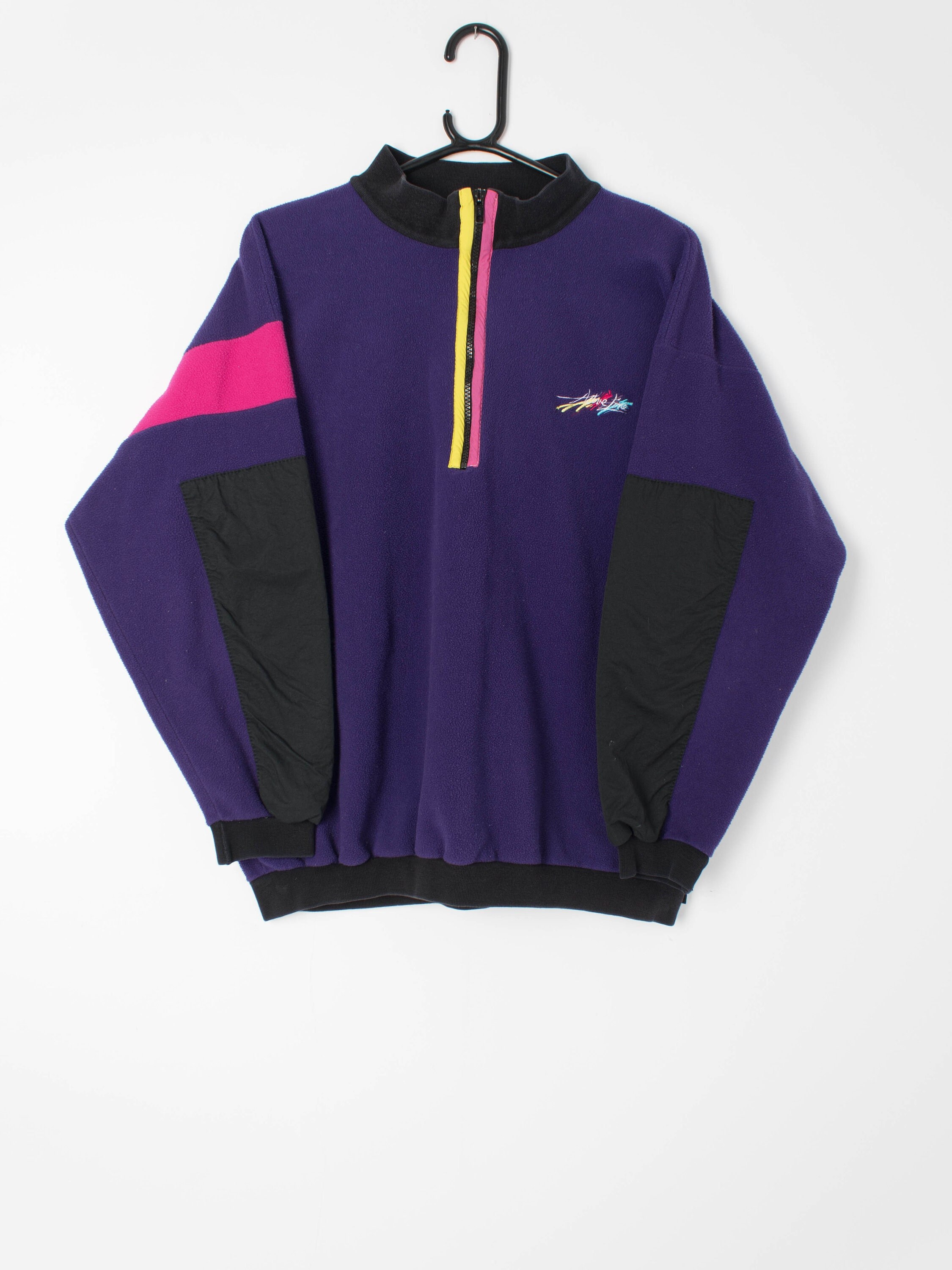 Womens Vintage 90s BMW Purple Fleece Quarter-zip Arm Pads - Etsy