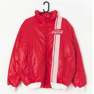 Vintage 1995 Coca-cola Oversized Jacket - Etsy Vintage 1995 Coca-cola Oversized Jacket - Etsy