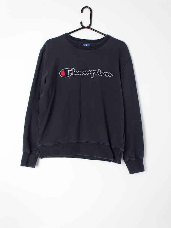 slag mens tørst Mens Vintage Champion Sweatshirt With Towelling Embroidery - Etsy