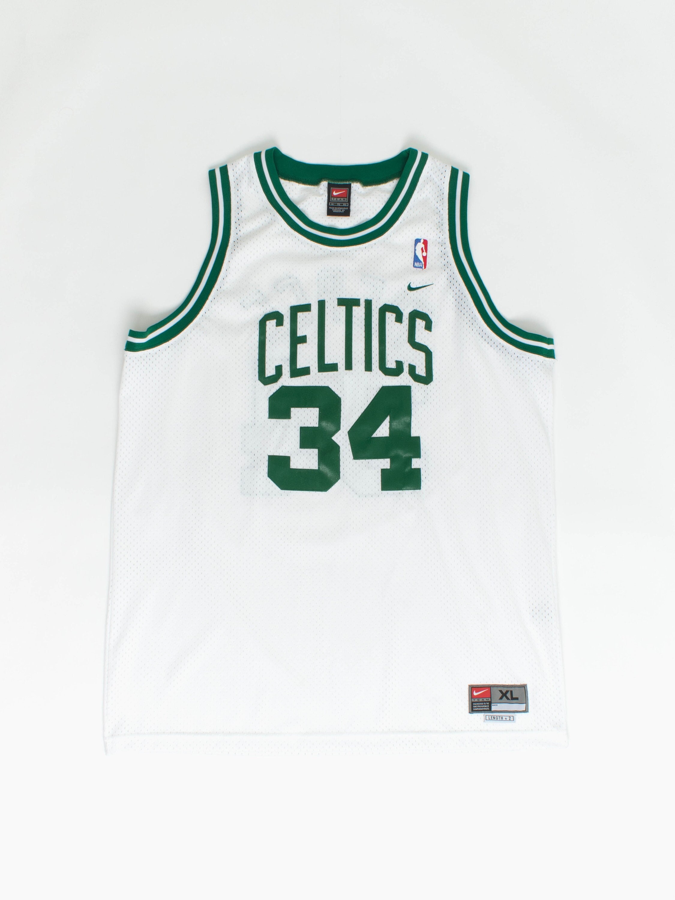 Vintage 1990s 90s NIKE Team Boston Celtics 34 Paul Pierce 