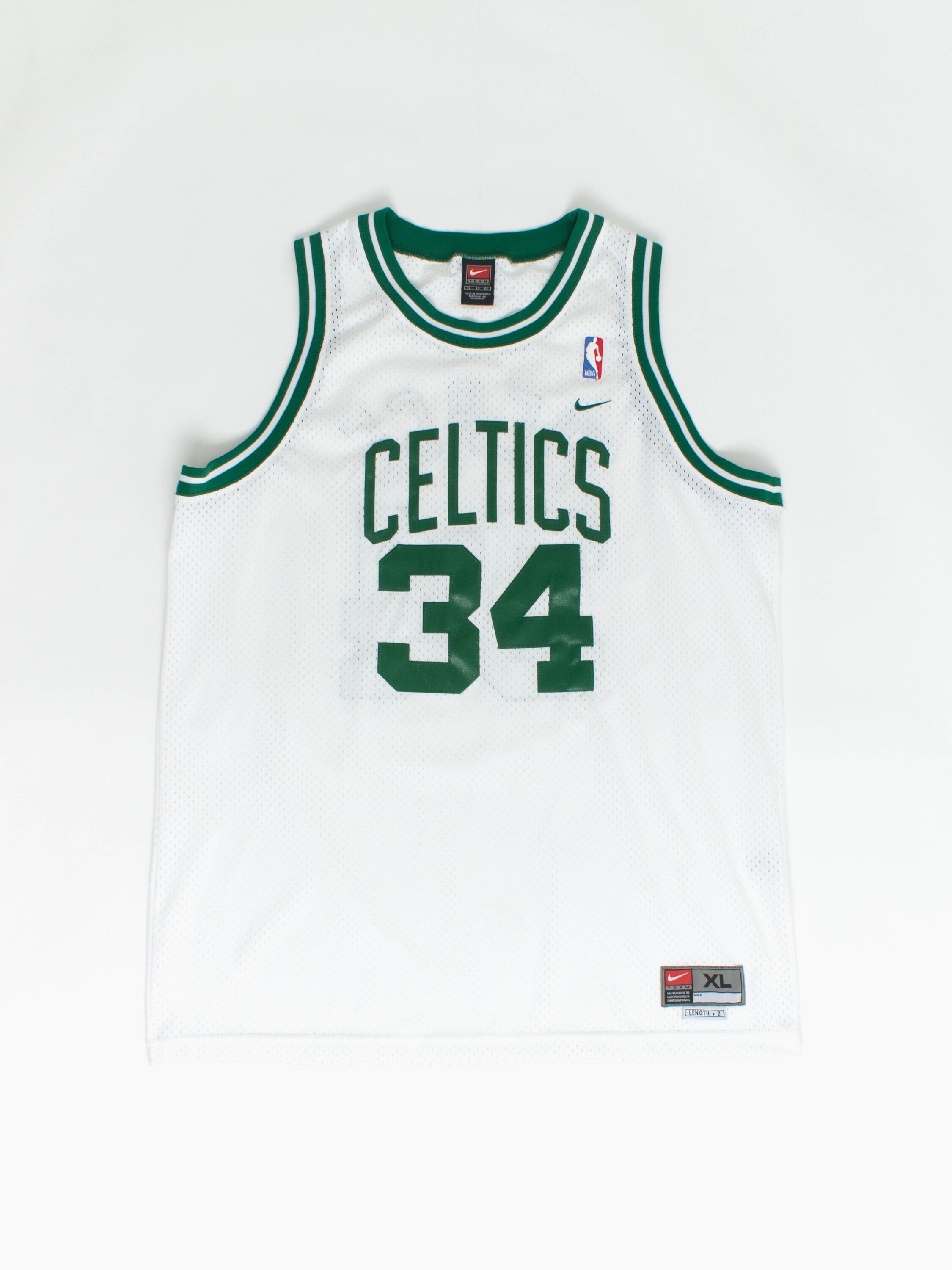 NBA NIKE PAUL PIERCE BOSTON CELTICS BLACK VINTAGE JERSEY REWIND SWINGMAN 63  XXL