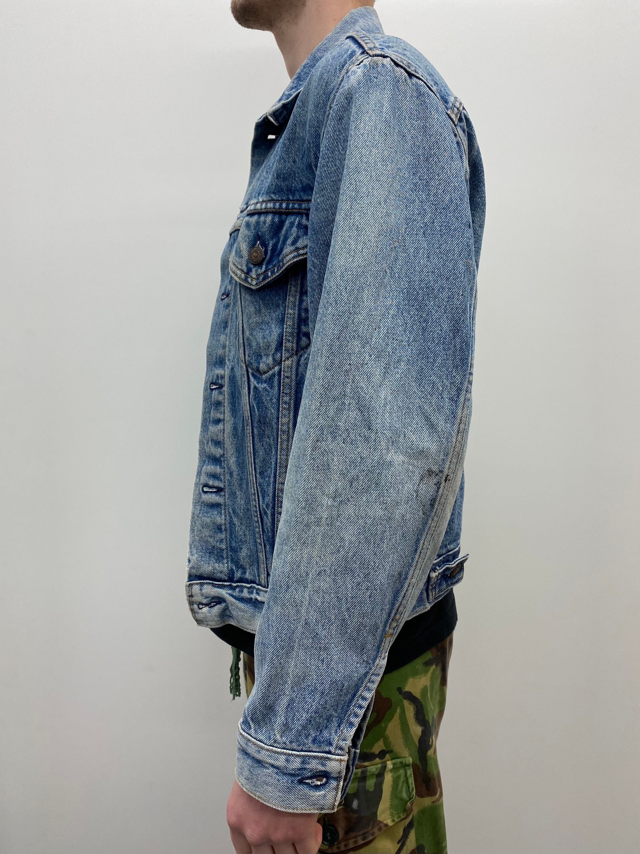 Mens Customised 1980s Vintage Levis Denim Jacket in - Etsy