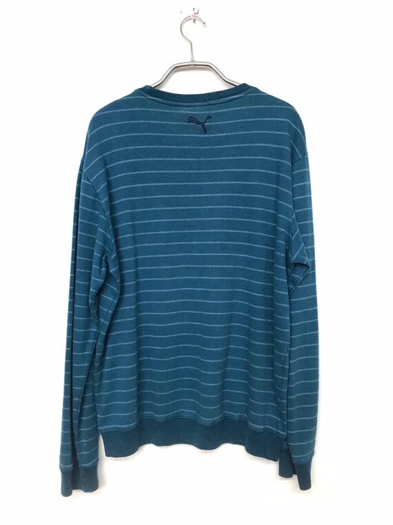 puma striped sweatshirt