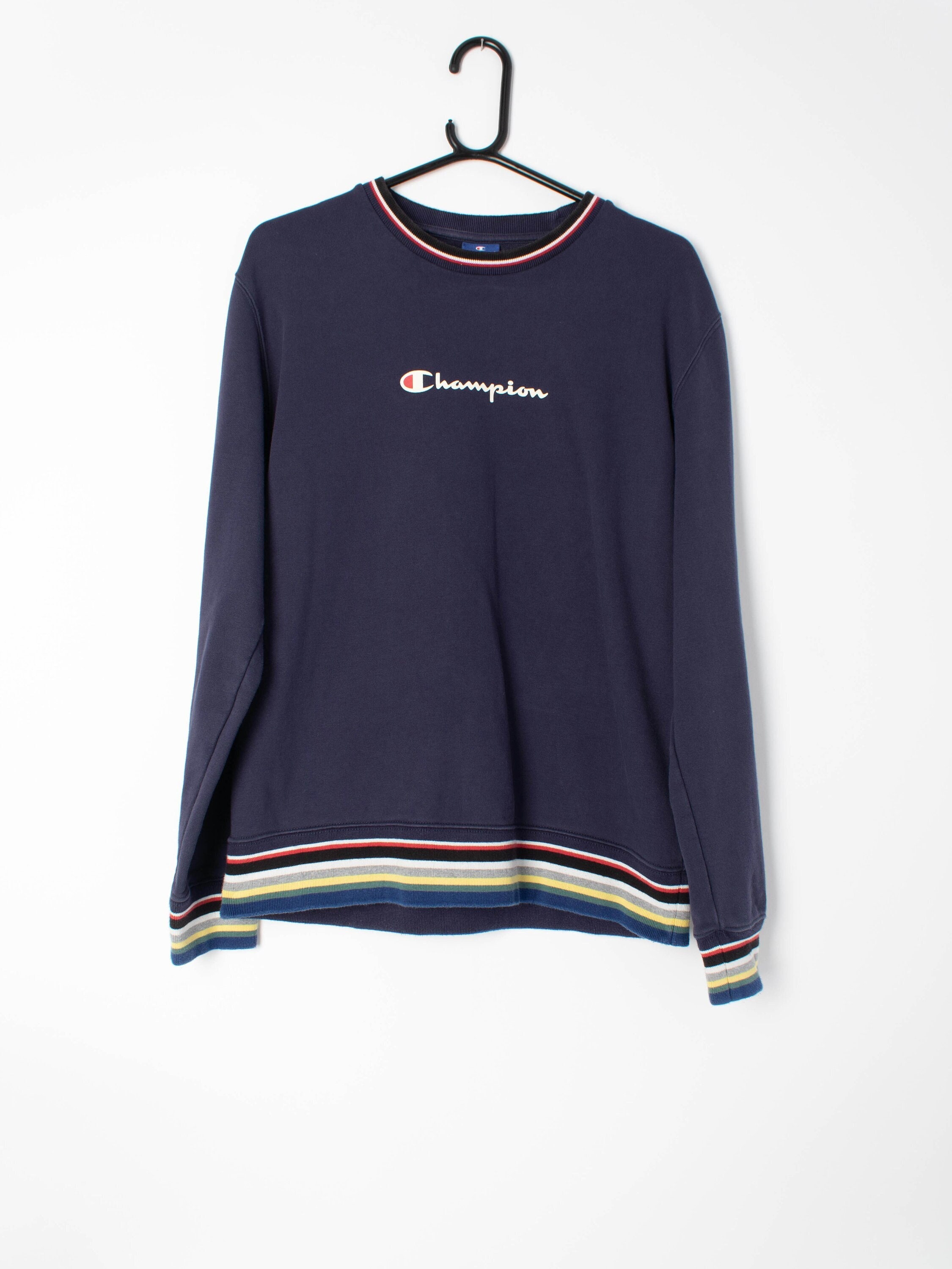 Champion sweatshirts clearance navy