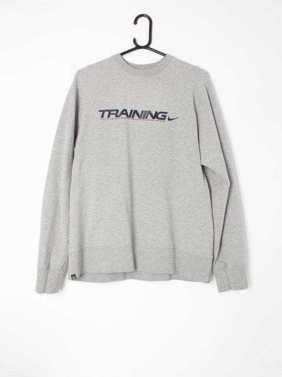 Mens Grey Dri-fit Nike Training Round 
