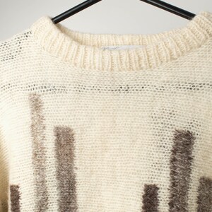 Vintage handknitted mohair jumper Small image 2