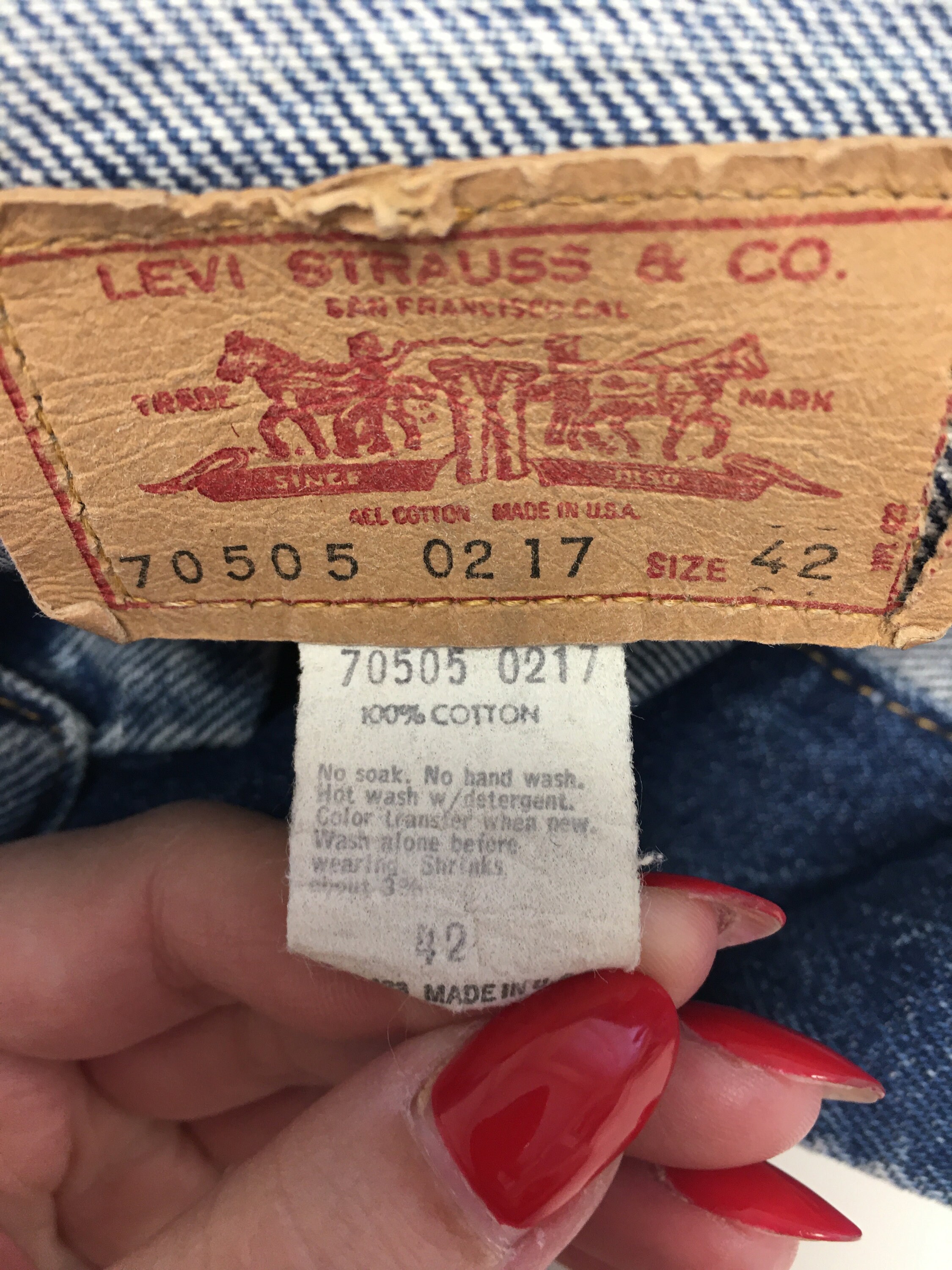 Vintage Levis 70505 Denim Jacket, Made in the USA Medium - Etsy Vintage Levis 70505 Denim Jacket, Made in the USA Medium - Etsy