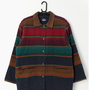 沸騰ブラドン Vintage Rare Woolrich in Made Jacket, Coat Blanket Hooded ジャケット・アウター