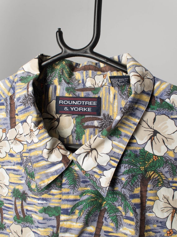 Mann Tartan Vintage Leaves Hawaiian Shirt main image 1