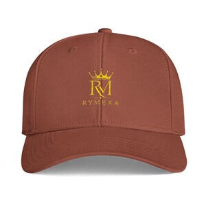 RYMEXA Gold Crown RM Monogram Icon Cap | Embroidered Baseball Hat