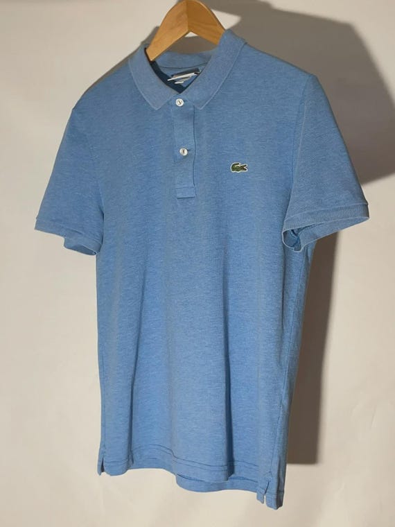 Lacoste, Luxury High Quality Lacoste. Exclusive Edition Polo Talla M Azul Claro
