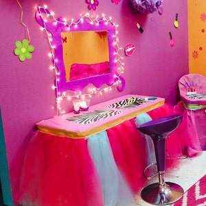 Custom Tutu Table Skirt, Candy Buffet, Centerpiece, Head Table image 1