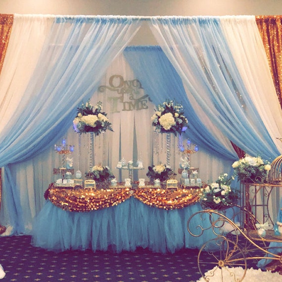 Tutu Table Skirt, Custom Made, Wedding, Birthday, Baby Shower by Bailey Had A Party Catch My Party