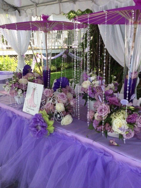 Custom Tutu Table Skirt, Candy Buffet Skirt, Centerpiece, Head Table Skirt Il_570xn