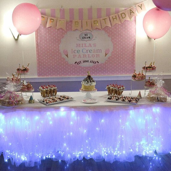 Tutu Table Skirt, Custom Made, Wedding, Birthday, Baby Shower Il_570xn