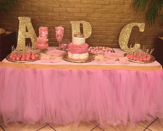 Tutu Table Skirt, Custom Made, Wedding, Birthday, Baby Shower Il_570xn