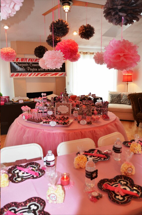Tulle Table Tutu Skirt YOU PICK COLORS Il_570xn