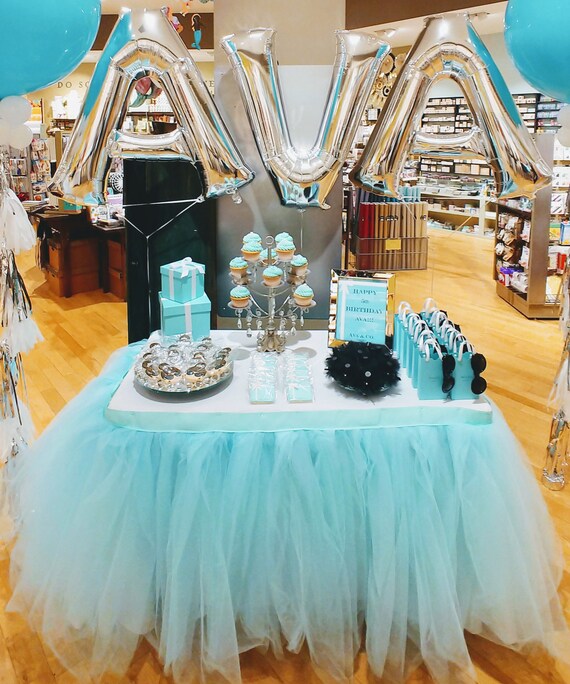 Tulle Tutu Table Skirt, Custom Made, Wedding, Birthday, Baby Shower by