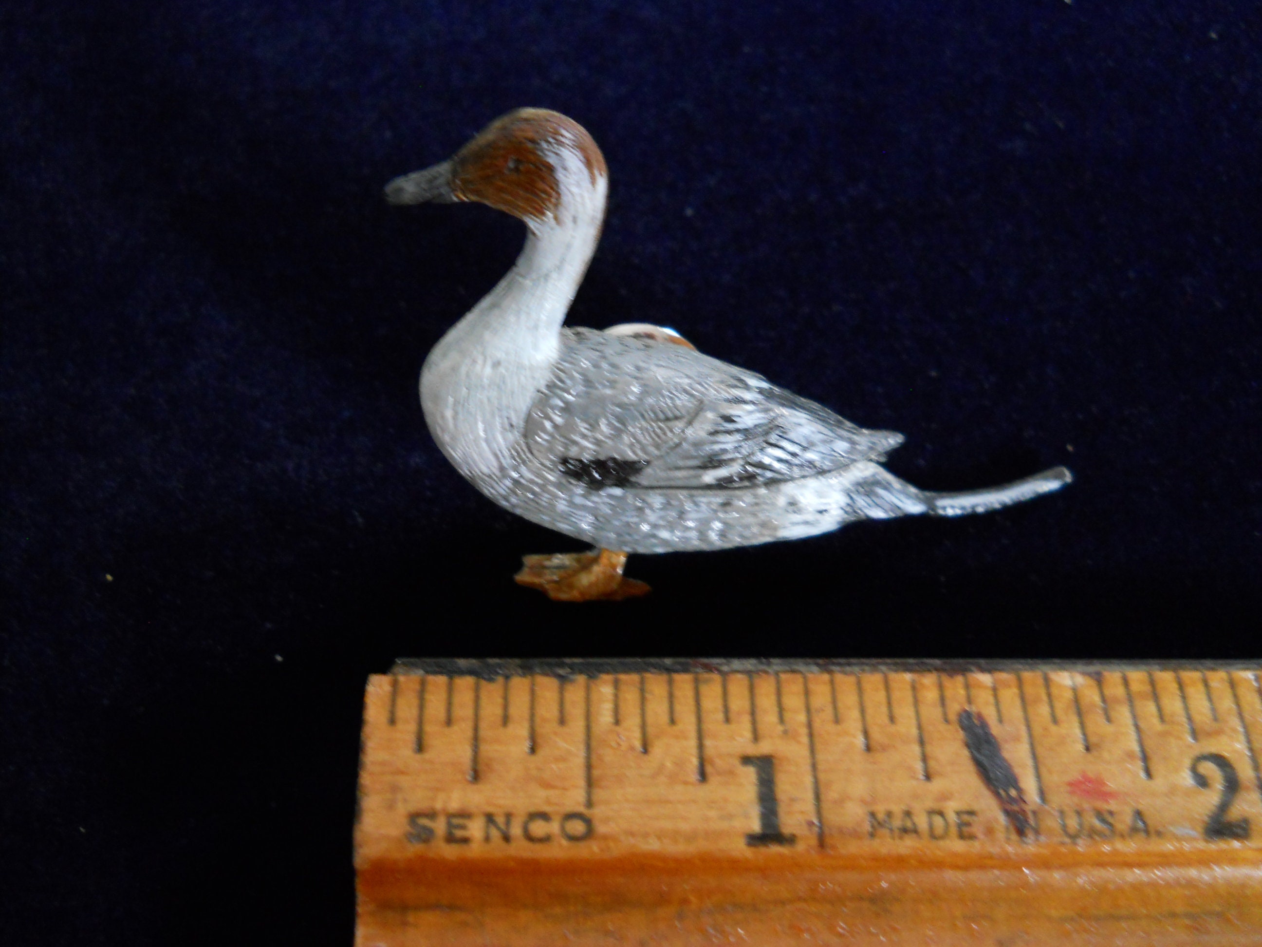 Pintail Duck Pin Hand Sculpted and Hand Painted Metal Tie Tack Etsy