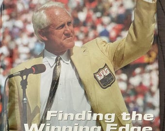 Finding the Winning Edge by James Peterson, Bill Walsh & Brian Billick, 49ers Hardcover