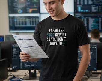 SOC 2 Report T-Shirt | Compliance Audit Humor Tee