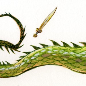 The monster Grendel from the epic poem Beowulf