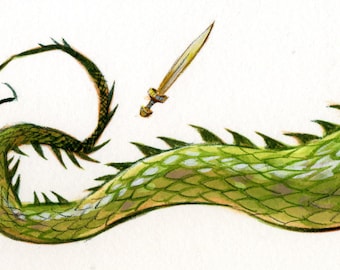 The monster Grendel from the epic poem Beowulf