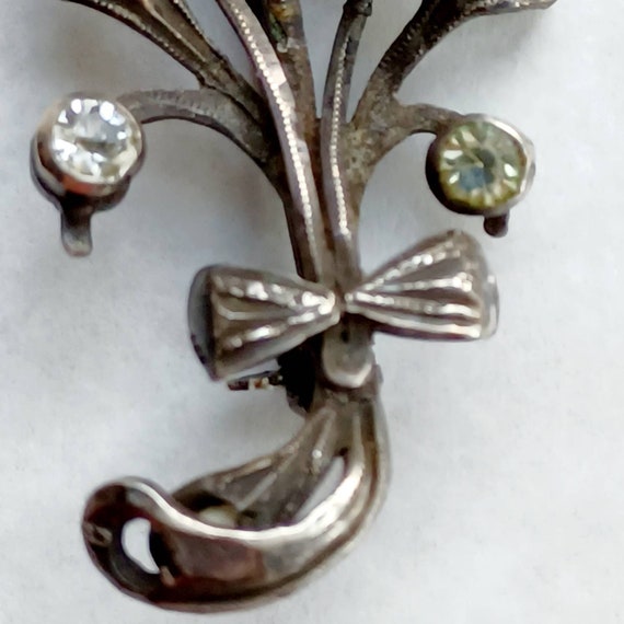 Broche Vintage Argentée – Bijou Ancien En Métal, Parfait Pour Customiser