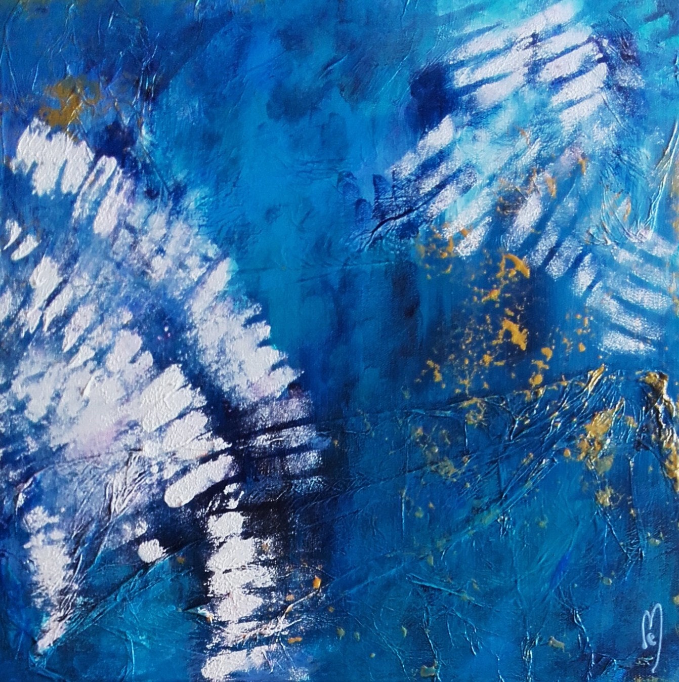 Peinture Abstraite Paysage Abstrait Toile Abstraite Bleu Peinture Abstraite Paysage Abstrait Toile Abstraite Bleu