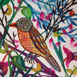 Bird Painting - Animal Art - Bird Watercolor