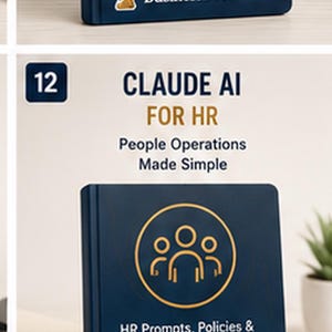 Claude AI HR Playbook | HR Prompts, People Operations & Workflow Automation