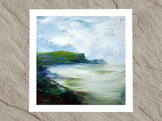 Scottish Highlands Seascape Print, Talmine Coastal Art Poster