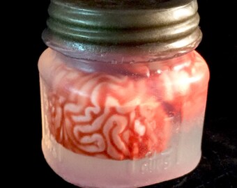 Abby Normal Brain Specimen Soap Mason Jar