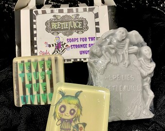 Beetlejuice Soaps for the Strange and Unusual