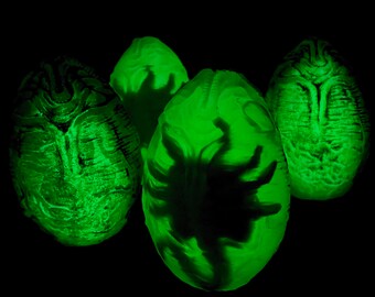 Alien Facehugger Glow in the Dark Egg Soap