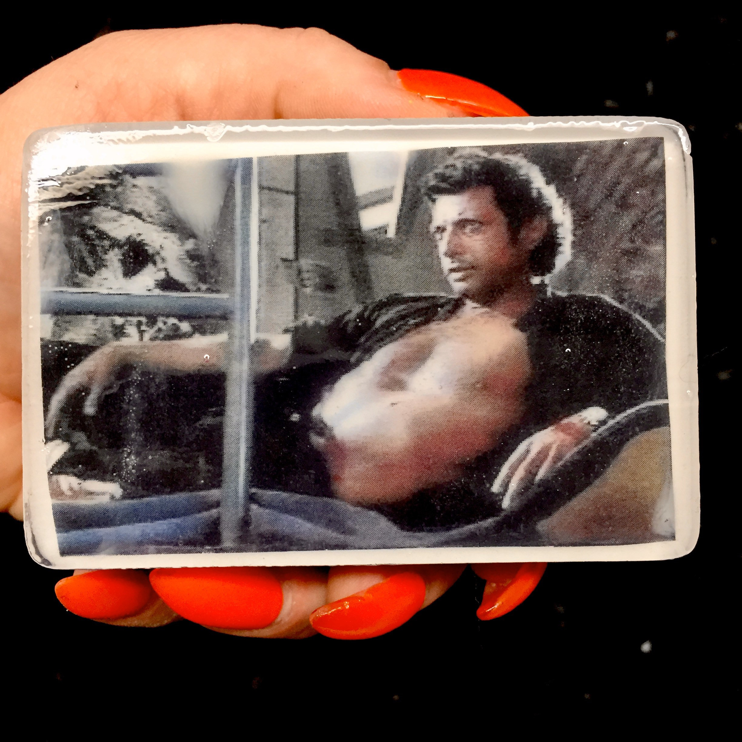 Jurassic Park Jeff Goldblum Soap Dr Ian Malcolm Sick Soaps