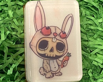 SkeleBunny Easter Springoween Soap