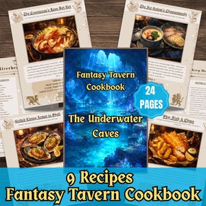 Kochbuch „Meeresfrüchte-Fantasie“ (PDF) | 9 Rezepte für Gnocchi Cioppino im Eintopf | Anime-Rezeptbuch „Kraken-Krabbe“