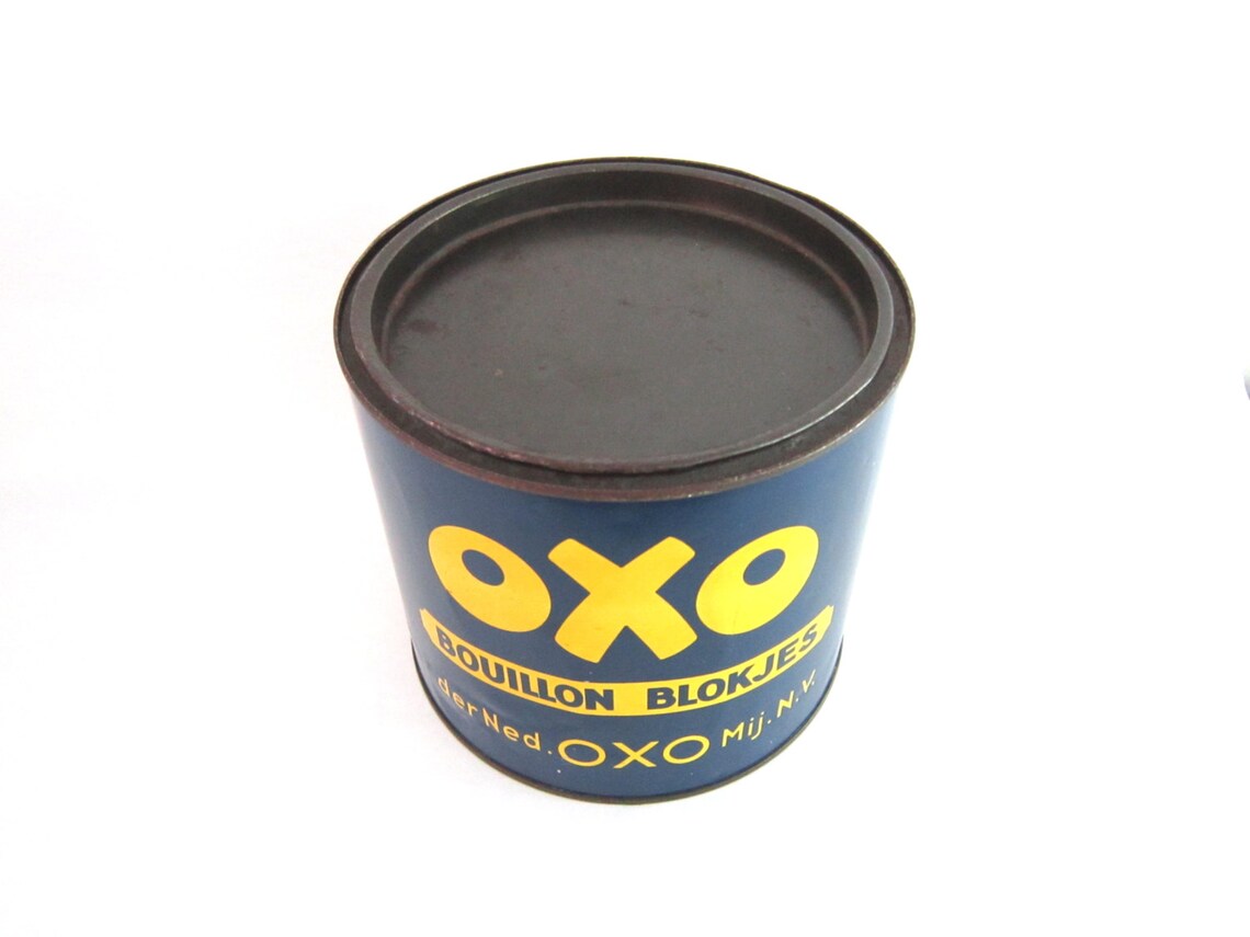 Vintage OXO Tin Bouillon Blokjes Liebig Beef Bouillon Cubes Etsy