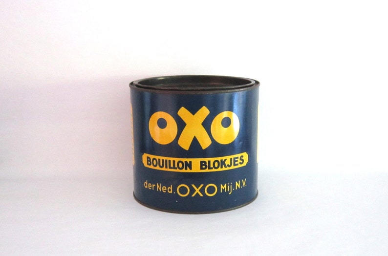 Vintage OXO Tin Bouillon Blokjes Liebig Beef Bouillon Cubes Etsy