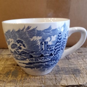 ENOCH WEDGWOOD &quot;COUNTRYSIDE&quot; Teacup / Mug Tunstall England Vintage Transferware Great Condition!