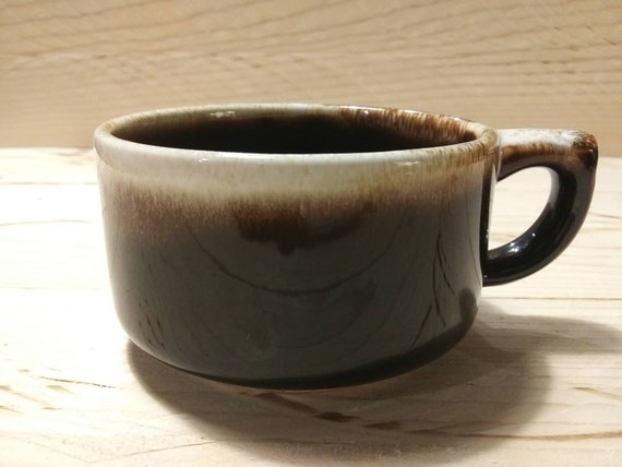 PFALTZGRAFF gourmet Brown Mug Dark Brown Drip Glazed Wonderfully