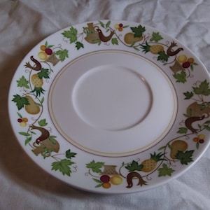 NORITAKE PROGRESSION &quot;HOMECOMING&quot; Saucer #9002